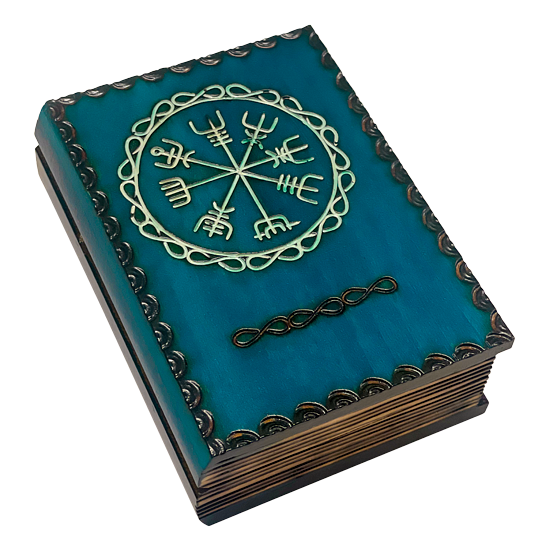 Viking's Compass II Wood Box