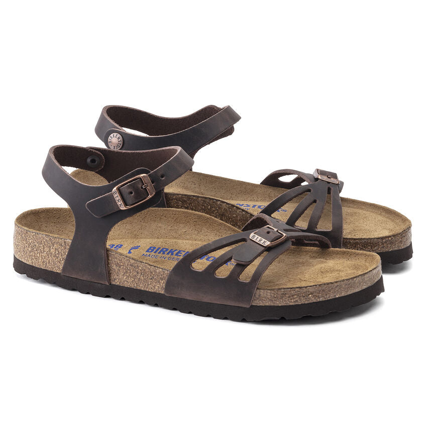 Bali Oiled Leather Soft Footbed Sandal