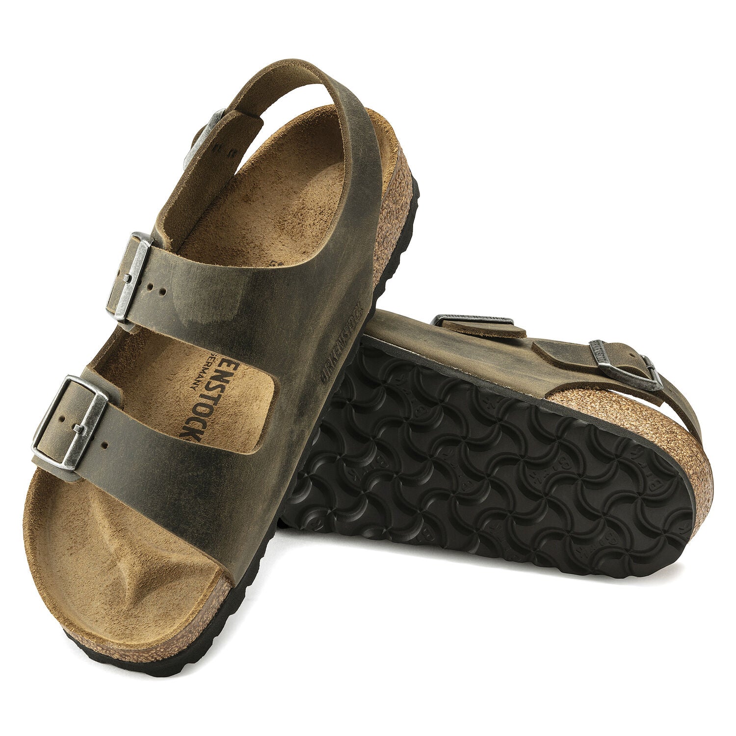 Milano Oiled Leather Sandal