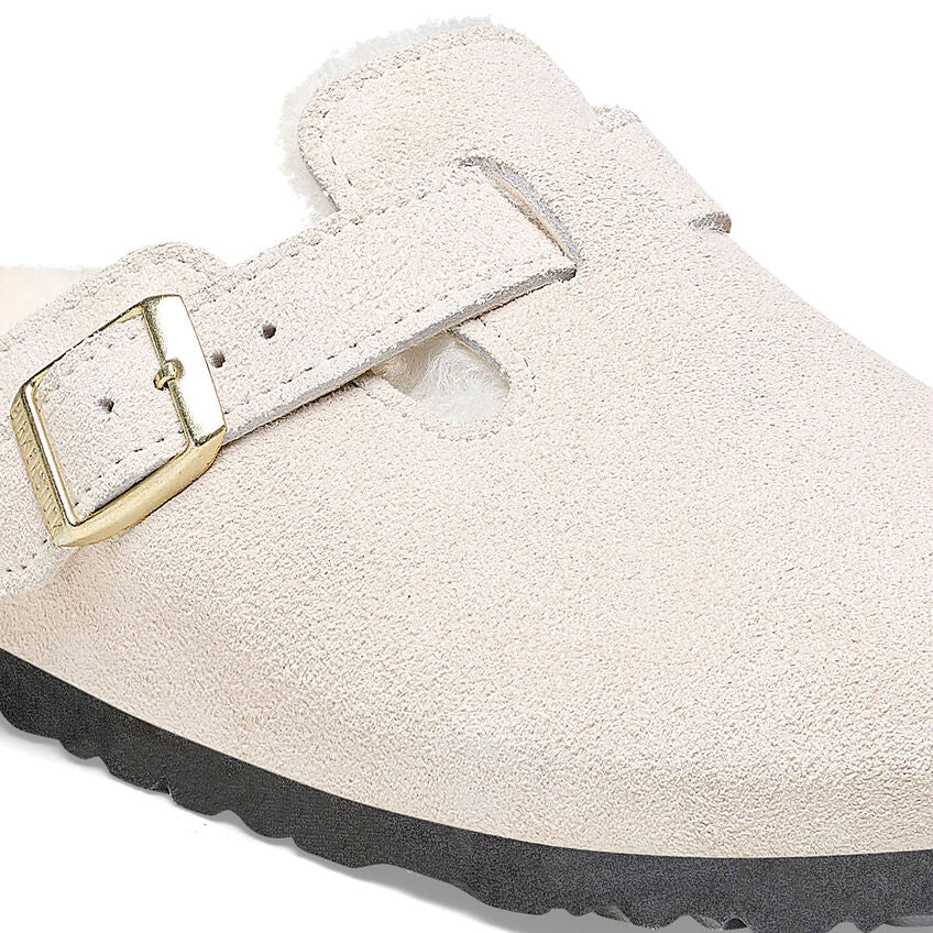 Boston Suede Shearing Clog