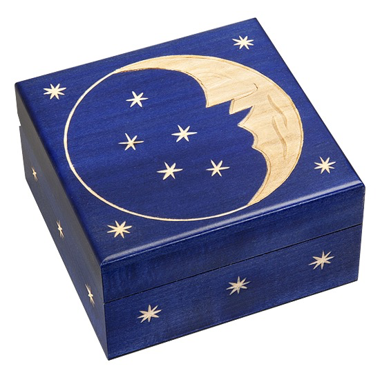 Moon Wood Box