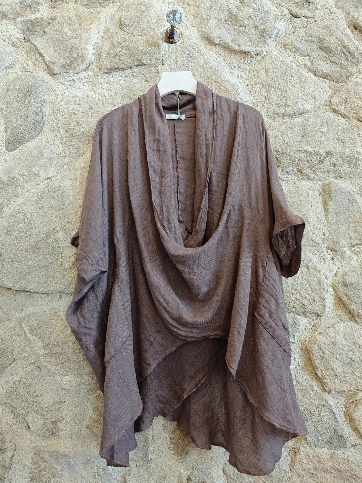 100% Linen Oversized Blouse