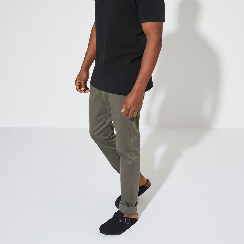 Boston Suede Soft Footbed Clog