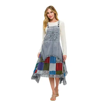 Overall Dress Patchwork