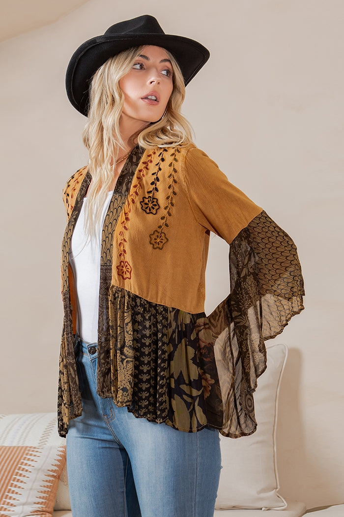 Western Kimono Shrug