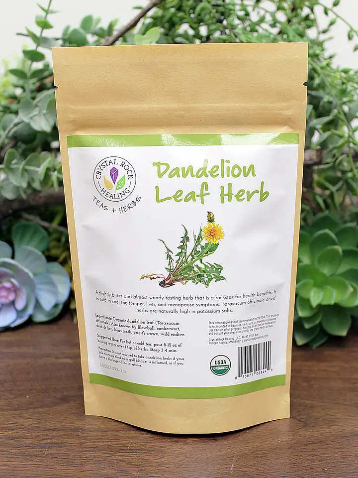 Dandelion Leaf Loose Organic Herb 1oz