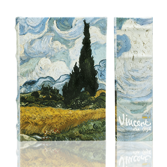 Wheatfield with Cypresses Safe Box