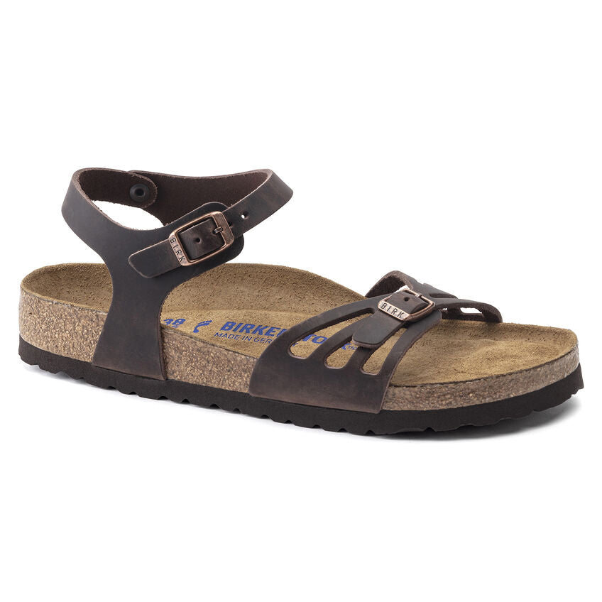 Bali Oiled Leather Soft Footbed Sandal