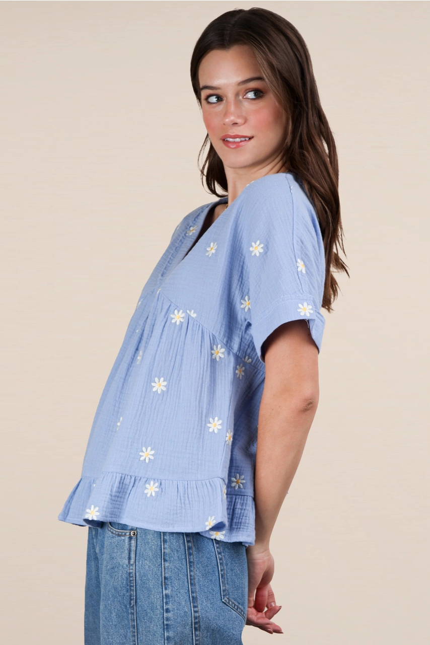 100% Cotton Woven Blouse