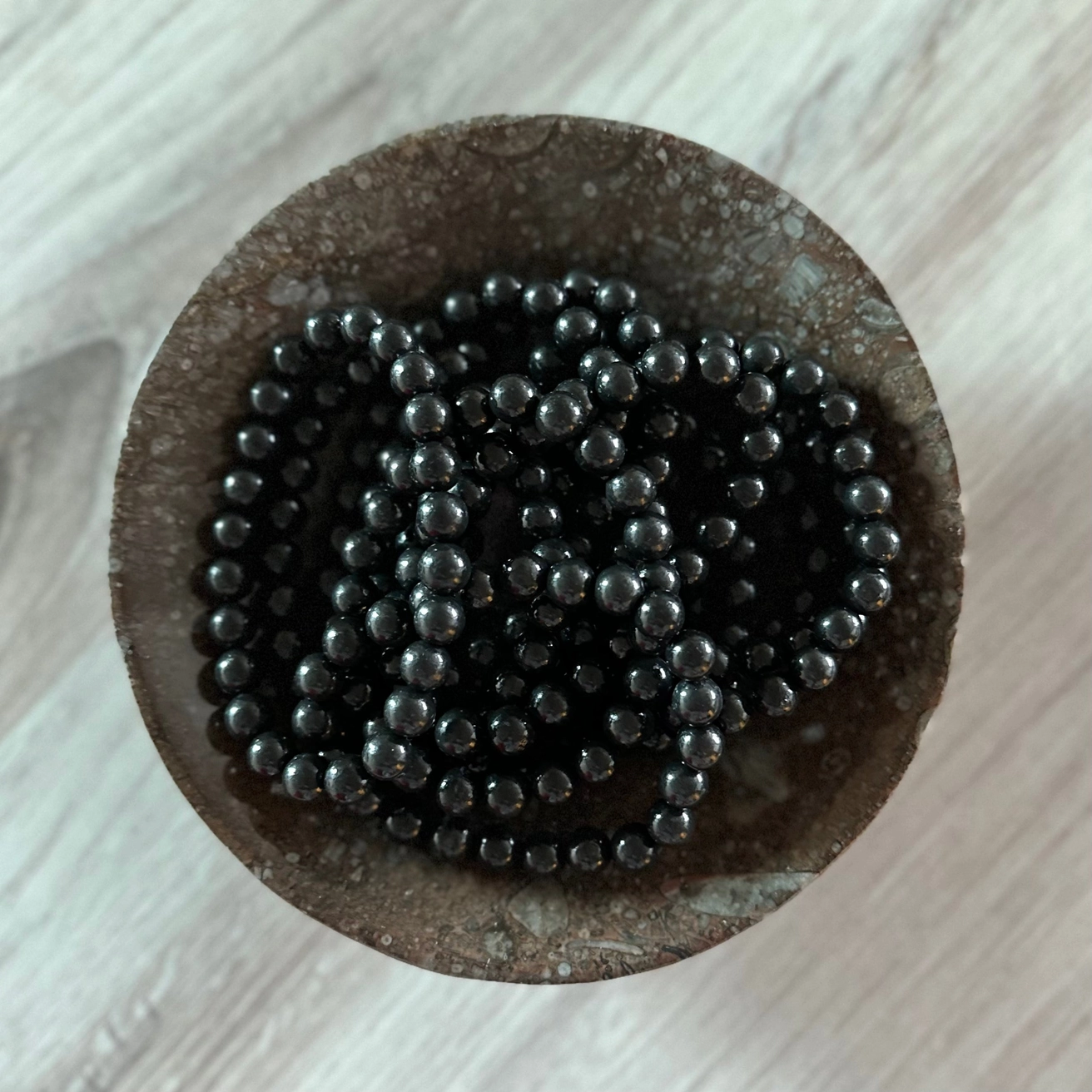 8mm Shungite Stretch Bracelet