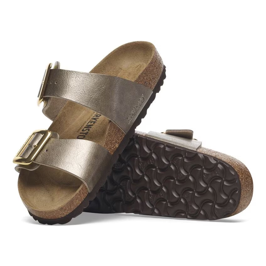 Sydney Luxe Buckle Birko-Flor Sandal