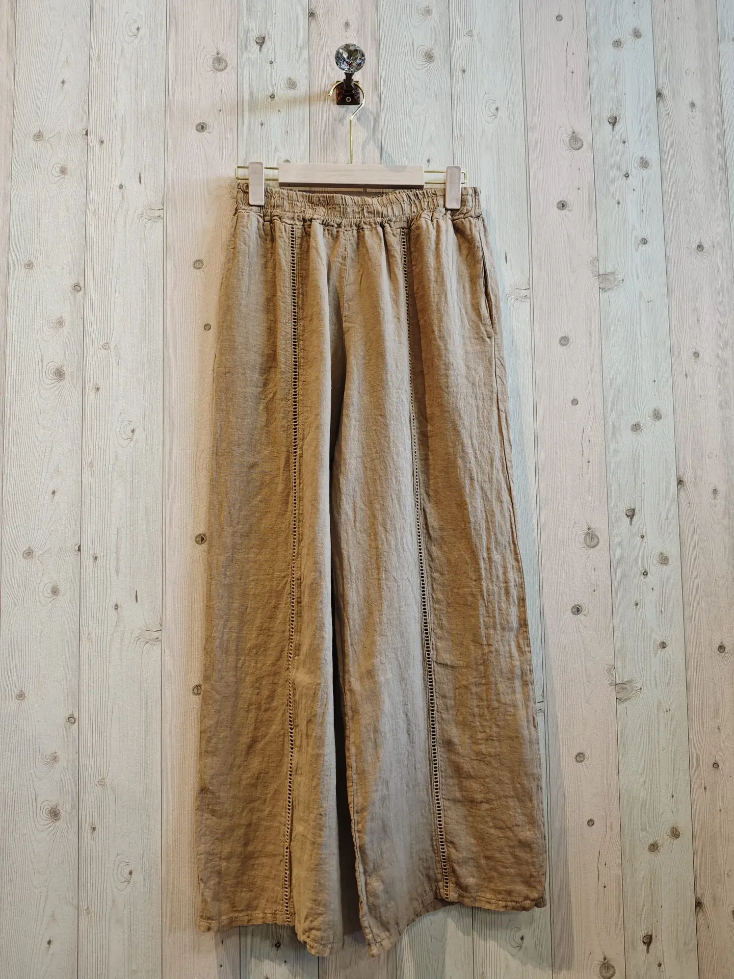Linen Wide Leg Pants
