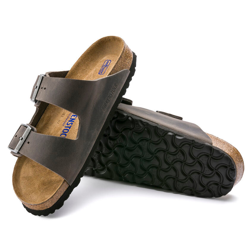 Arizona Oiled Leather Soft Footbed Sandal