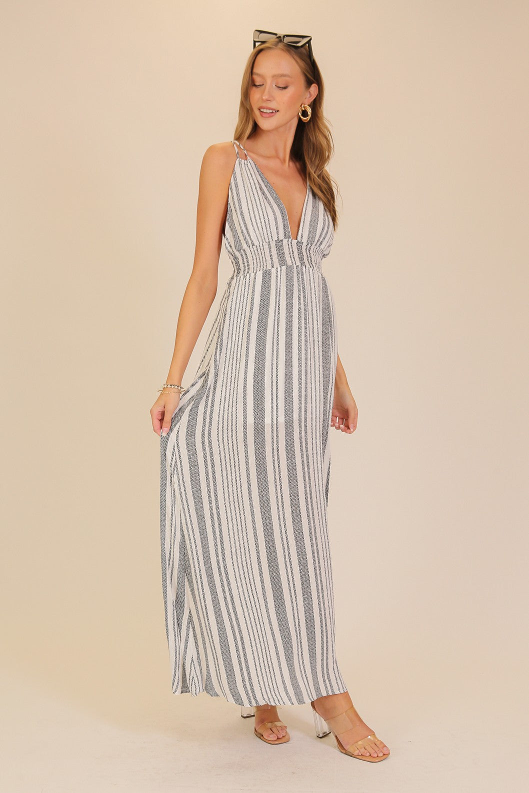 Striped Maxi Sundress