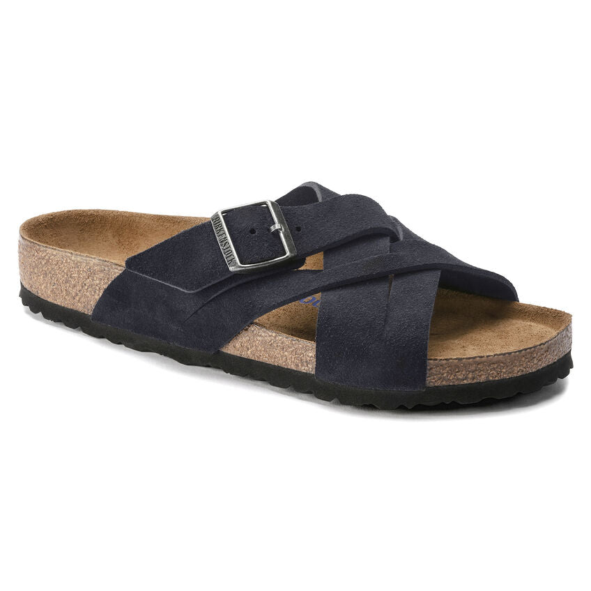 Lugano Suede Soft Footbed Sandal