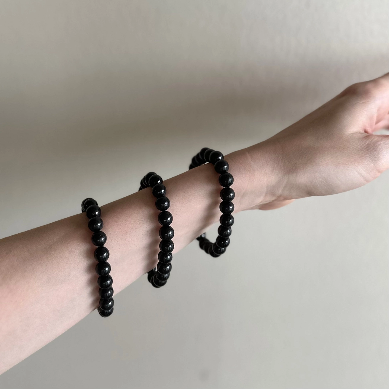8mm Shungite Stretch Bracelet
