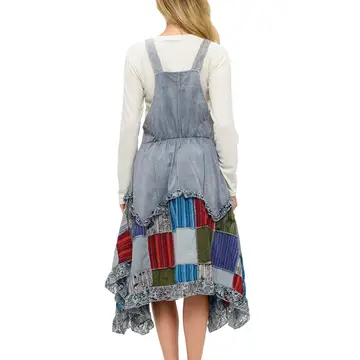 Overall Dress Patchwork