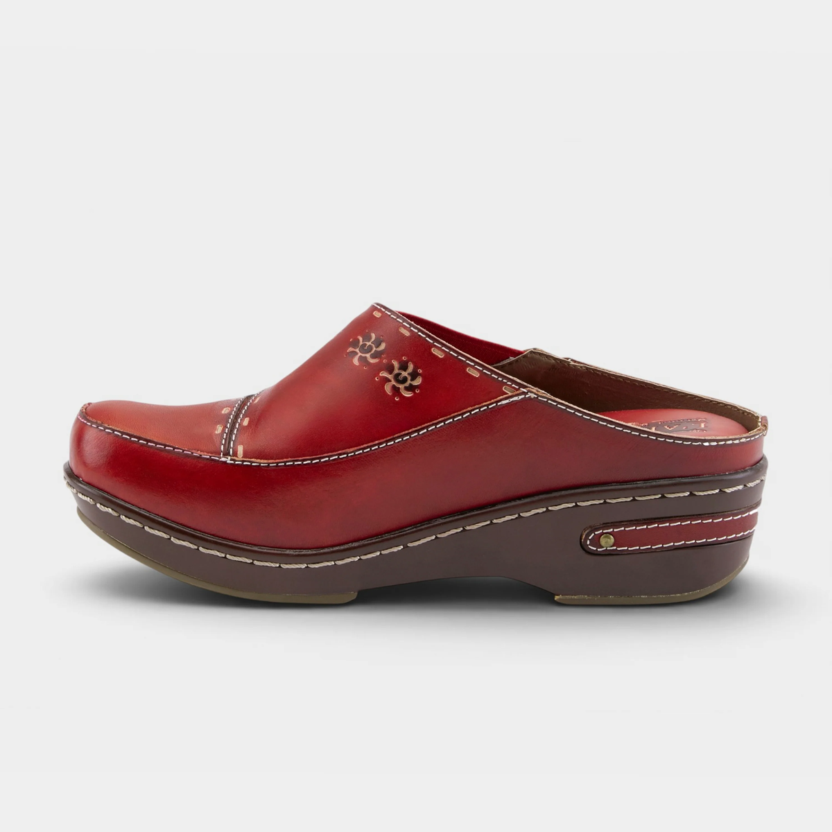 Chino Leather Clog