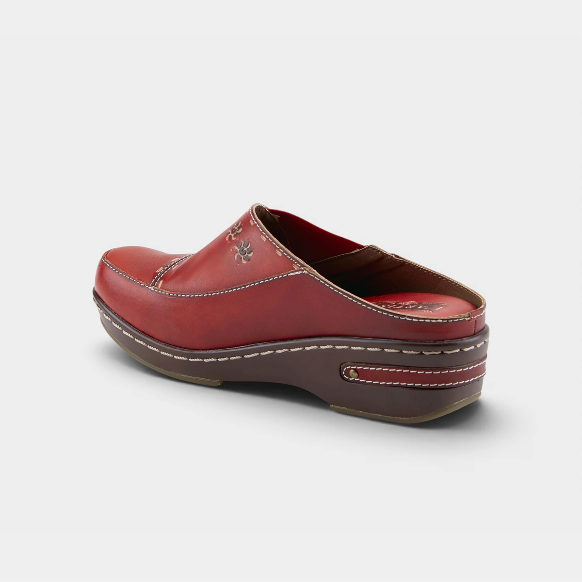 Chino Leather Clog