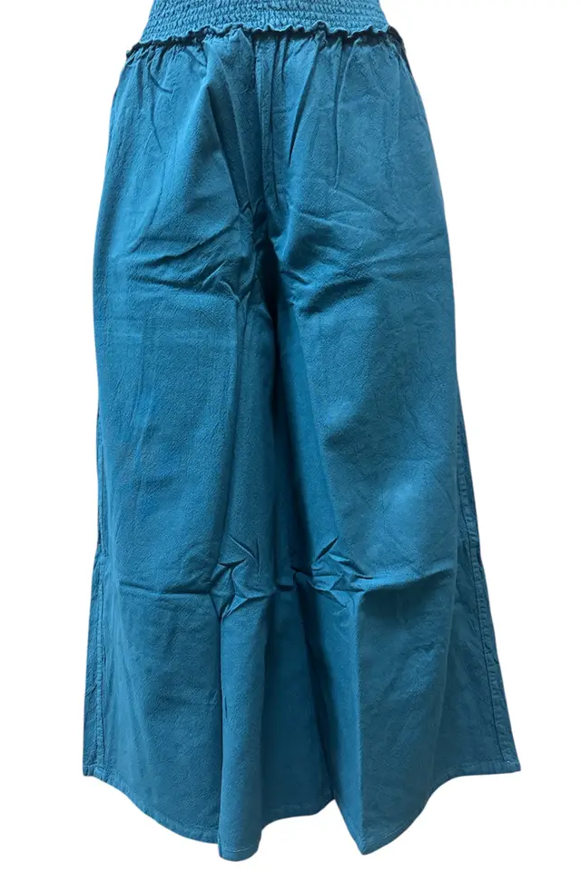 Cotton Palazzo Pants