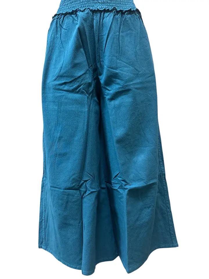 Cotton Palazzo Pants