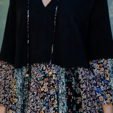 Chic Band Collar Top