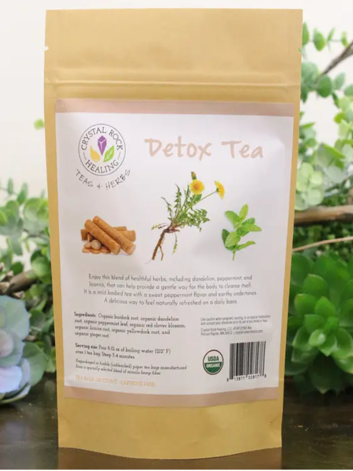 Detox Tea Bag Organic Herb 20 ct