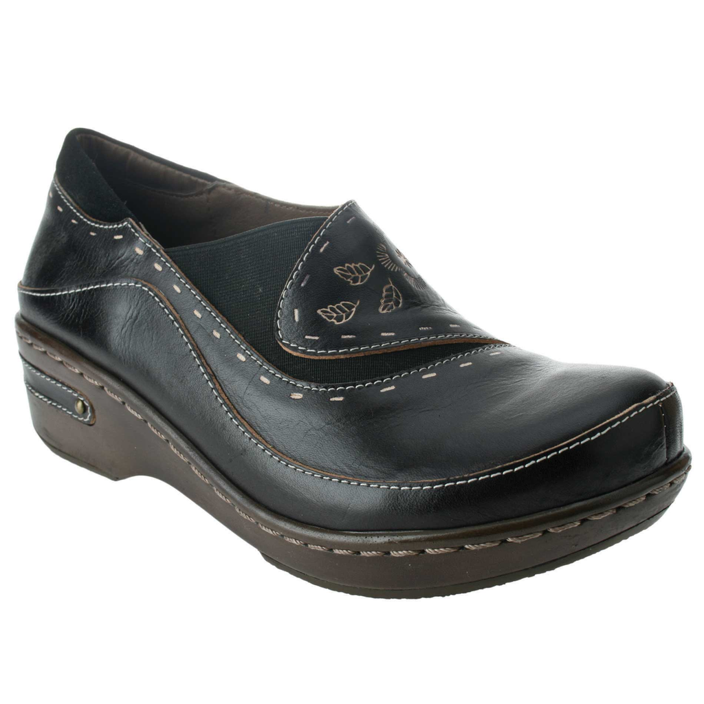 Burbank Leather Clog