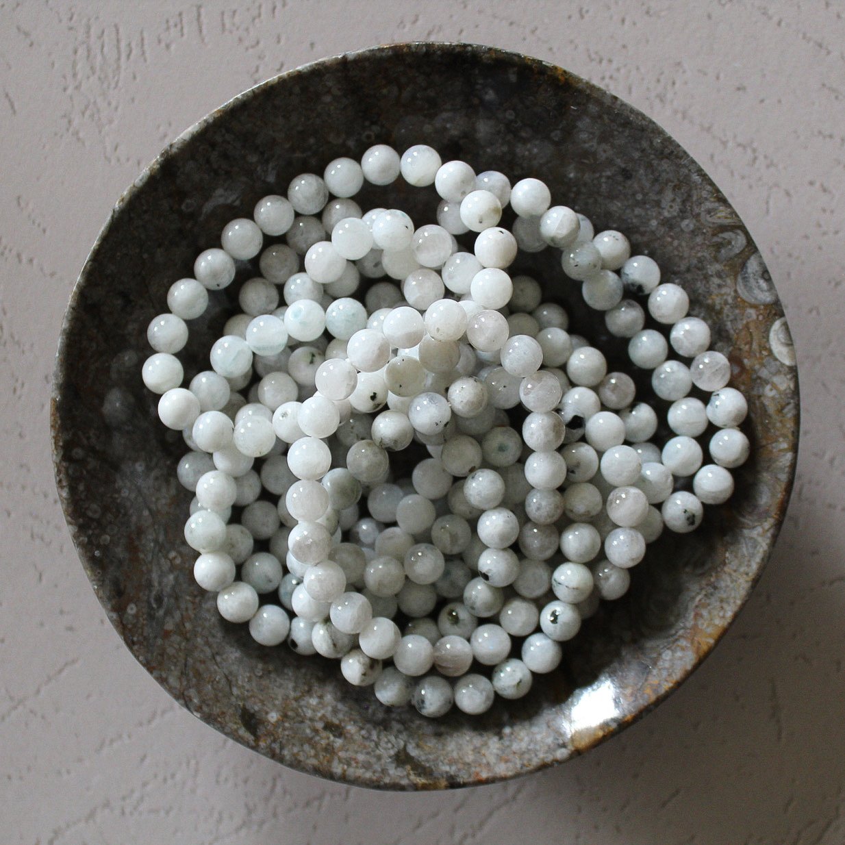 8mm Moonstone Stretch Bracelet