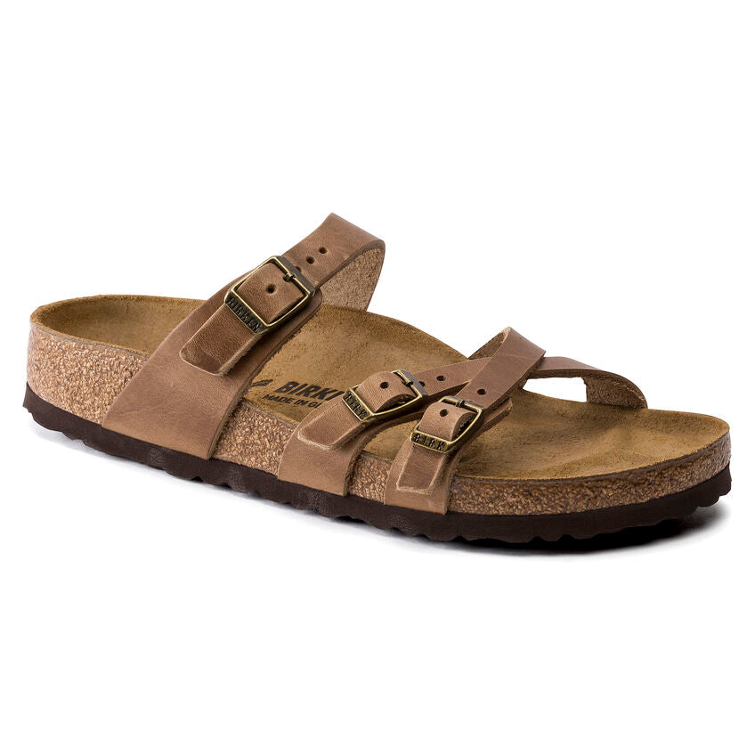 Franca Oiled Leather Sandal