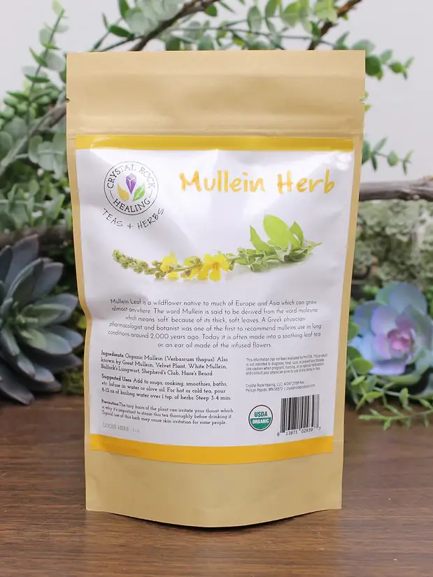 Mullein Loose Organic Herb 0.5 oz